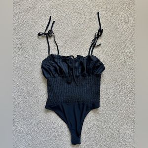 Forever 21 Women’s Ruffle Bodysuit